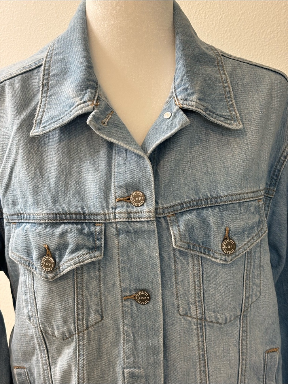 LOFT Denim Jacket - Picture 3 of 13